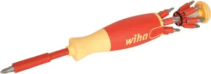 Wiha 38050 14 Piece Insulated Pop-up Bit Holder Set Slotted, Phillips, Square, Pozidriv.