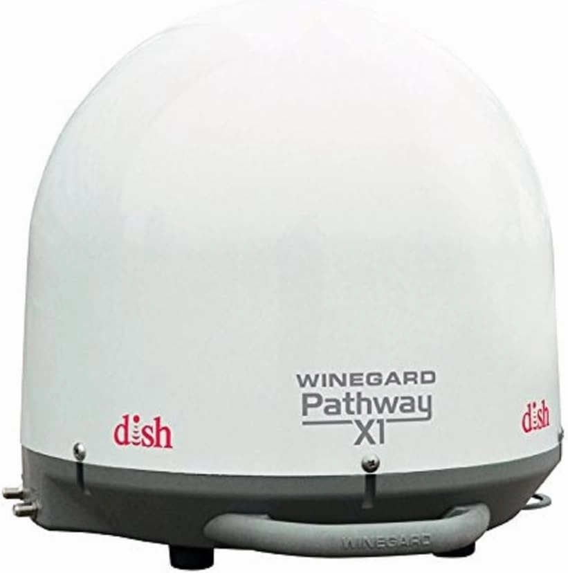 Winegard PA-2000 Pathway X1 Automatic Portable Truck Satellite TV Antenna for Dish (Trucking Satellite Antenna, Optional Mounts)