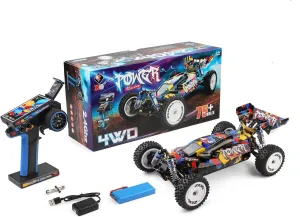 WLtoys 124007 75KM/H 4WD RC Car Professional Racing Car Brushless Electric High Speed Off-Road Drift Remote Control Toys for Boy (124007 2200 2 * 3000)