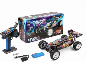 WLtoys 124007 75KM/H 4WD RC Car Professional Racing Remote Control Cars High Speed Drift Monster Truck Children's Toys for Boys…
