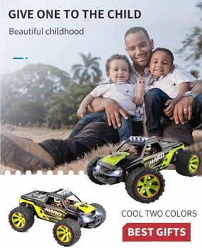 WLtoys High-Speed RC Car 144002 50KM/H 1:14 2.4Ghz Racing Remote Control Car 4WD Alloy Metal Drift Car Remote Control Track Model RTR Toy (144002 2 * 1500)