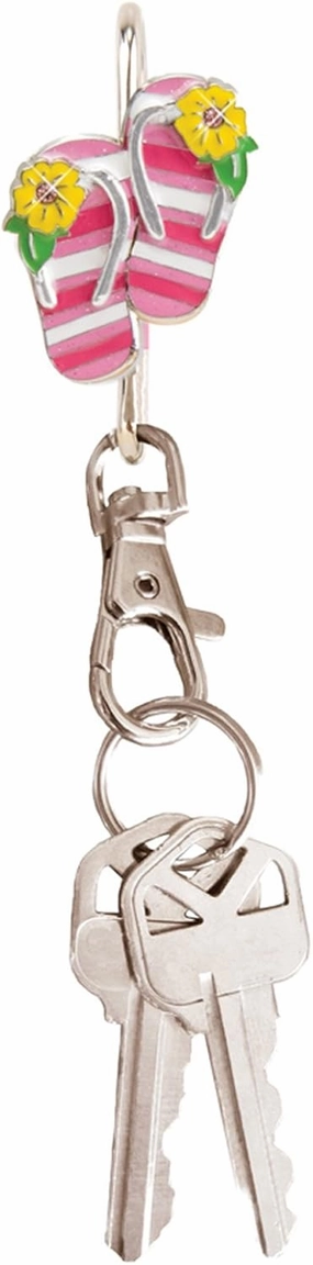 Women’s Bag Charm Key Finder, Car Keychain Hook, Cute Purse Organizer & Tote Bag Accessories, Gifts for Mom - Original