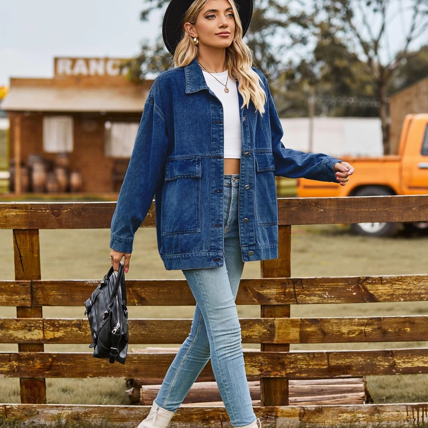Women's Fairy Grunge Denim Jacket Y2k Acubi Vintage Coat Cyber Punk Indie Outerwear Dark Academia Alt Streetwear