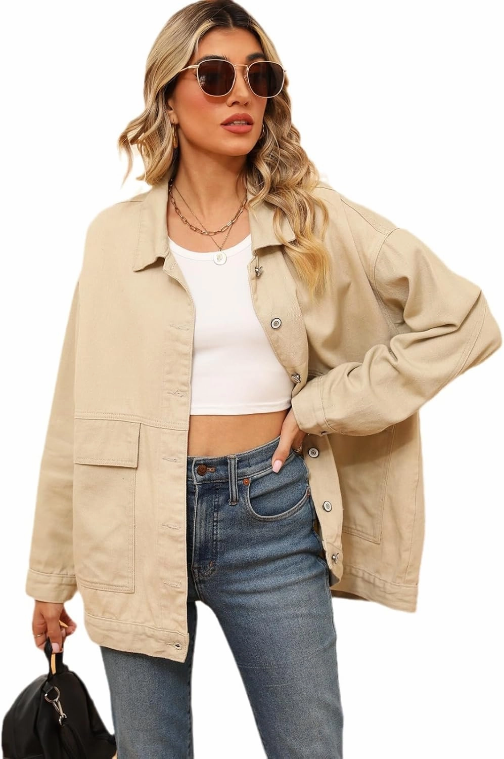 Women's Fairy Grunge Denim Jacket Y2k Acubi Vintage Coat Cyber Punk Indie Outerwear Dark Academia Alt Streetwear