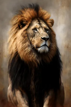 Wooden Puzzle Grassland Lion Funny Game Pieces for Whole Family to use time Home Wall Art or Perfectly Gifts 500 PCS