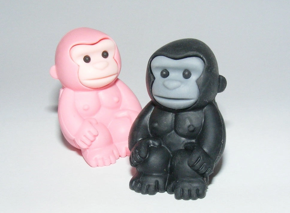 X 382611 IWAKO GORILLA ERASERS-DISCONTINUED