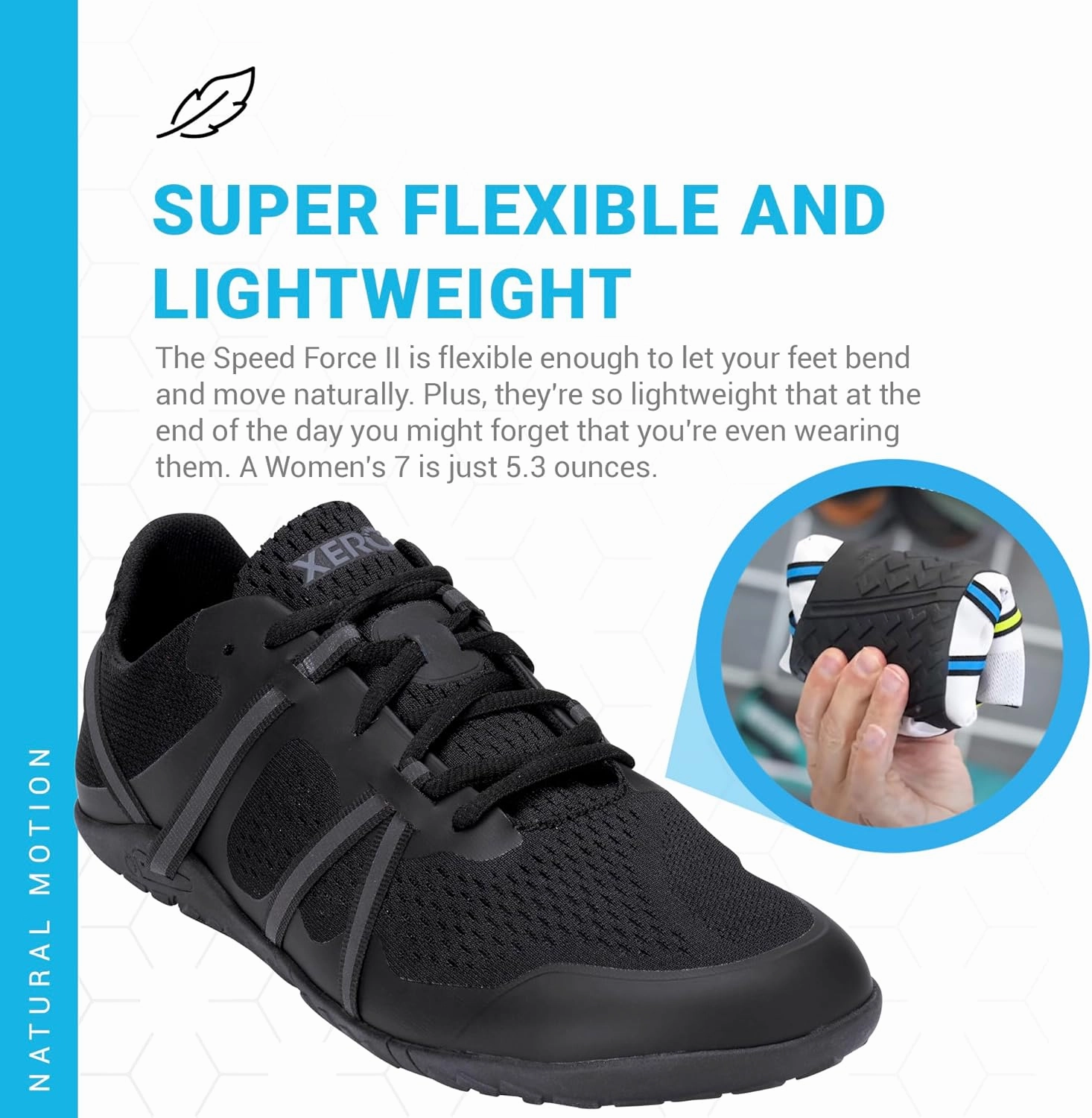 Xero Shoes Women's Speed Force II Barefoot Barefoot Running Shoe