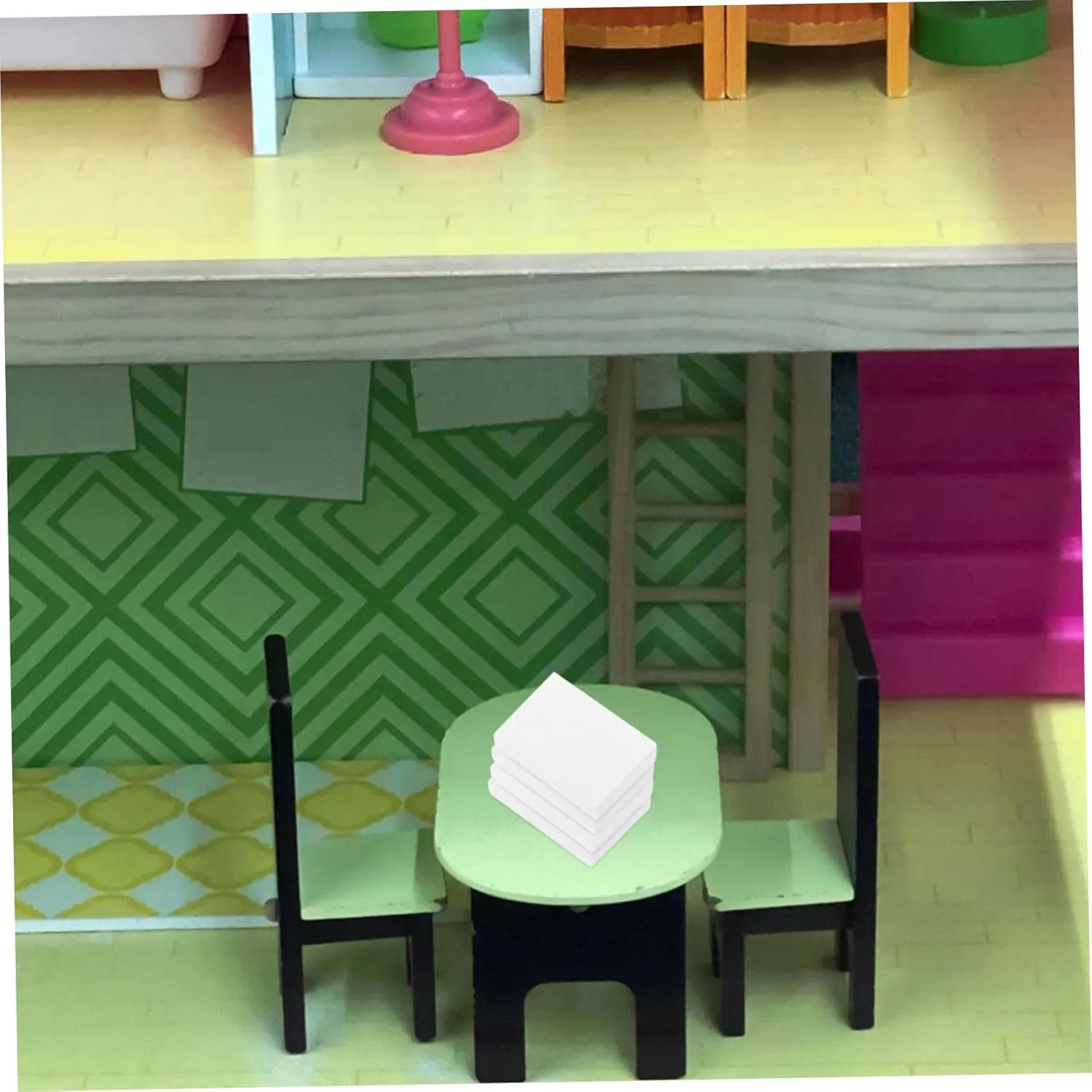 YARNOW 4sets Miniature Books for Dollhouse 1:12 Scale Mini Books Mini House Decor Boys and Girls Toys 30pcs*4