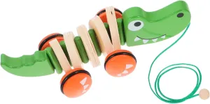 YARNOW Shaped Wooden Pull for Educational Smooth One Molding Birthday Festival Present Traction for Interactive Play
