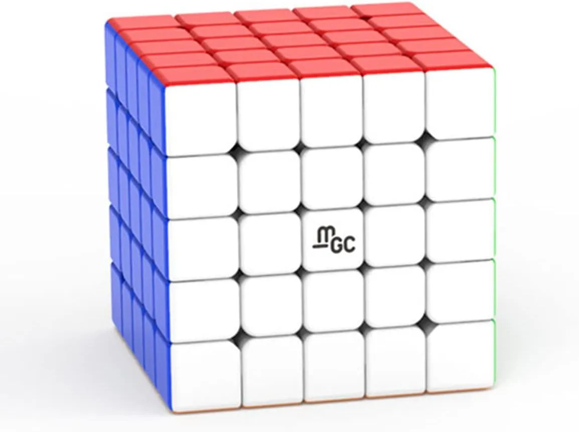 YJ MGC 5x5 Magnetic Stickerless Speed Cube 5X5X5 Cube Puzzle
