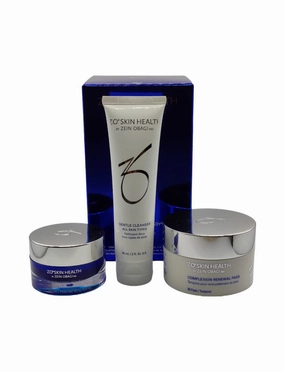 ZO SKIN HEALTH Getting Skin Ready Travel Kit incl. Gentle Cleanser 2 Fl Oz, Exfoliating Polish 0.57 Oz, 30 Complexion Renewal Pads